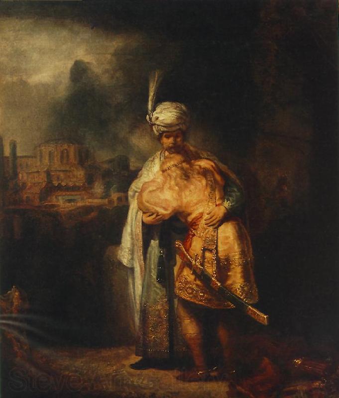REMBRANDT Harmenszoon van Rijn Biblical Scene kjgh Spain oil painting art
